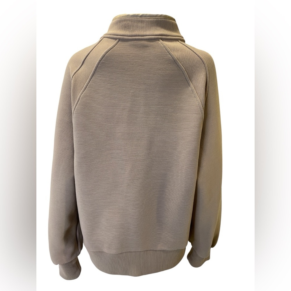 Varley Cortina Half Zip Pullover Women's Tan size Large - Picture 4 of 4